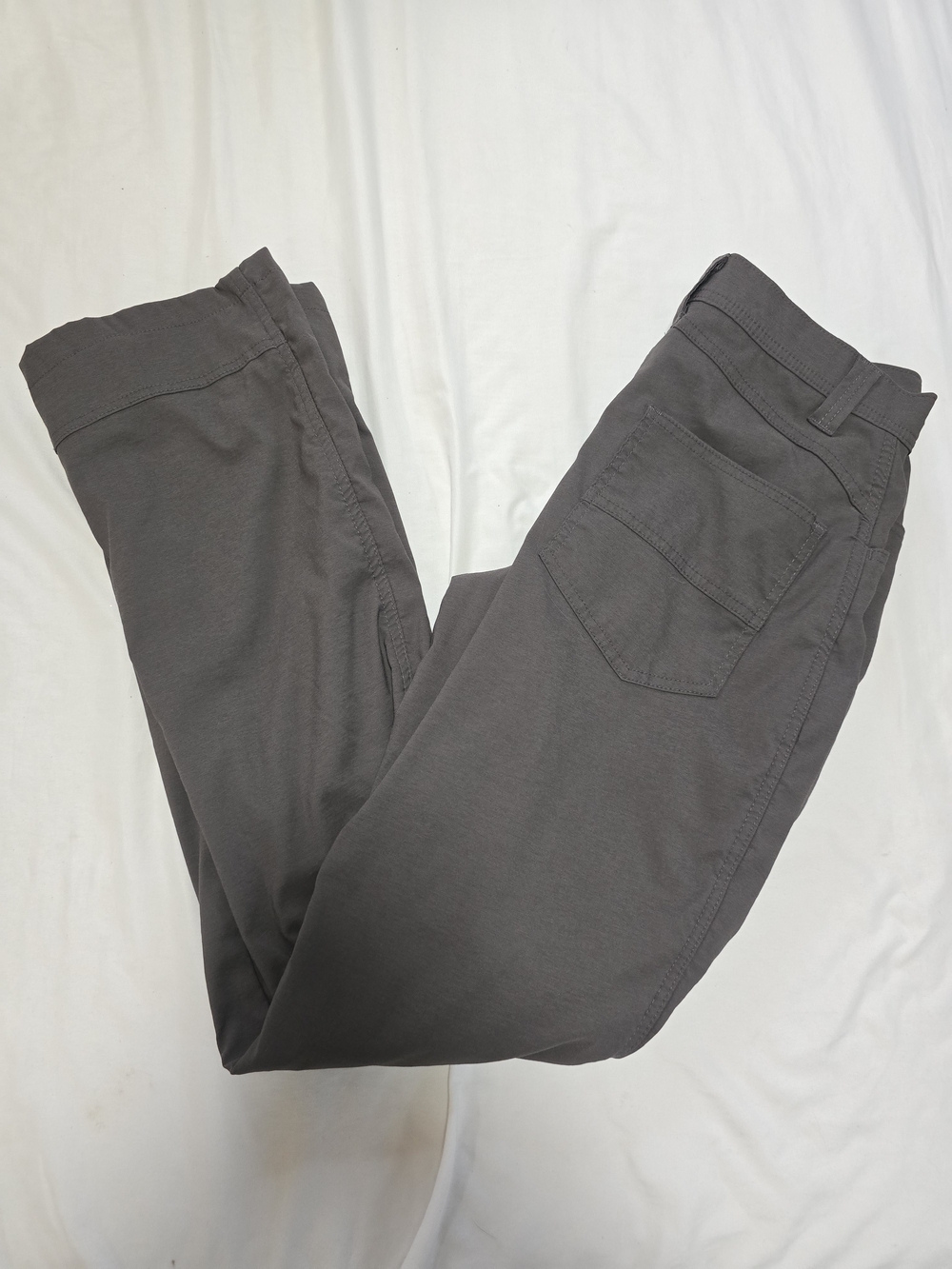 Wrangler Outdoor Fleece Lined Pants Men's 32x34 Gray Stretch